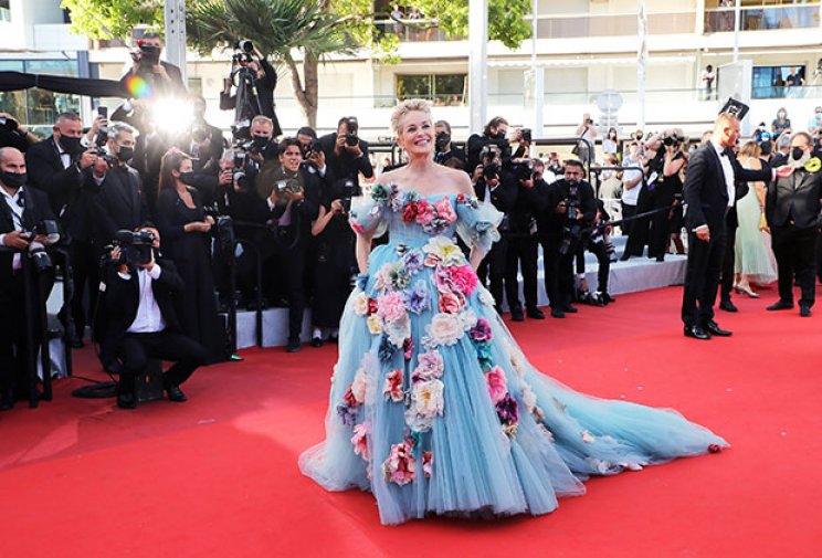 Sharon Stone elképesztően fest a Cannes-i fesztiválon - 2. kép