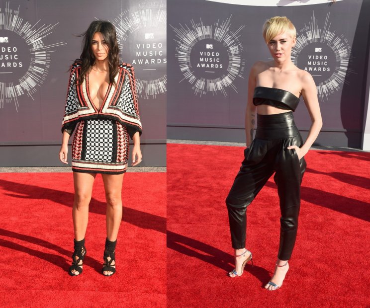 Kim Kardashian és Miley Cyrus