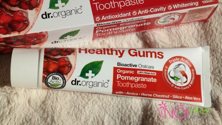 Dr. Organic Gránátalmás fogkrém