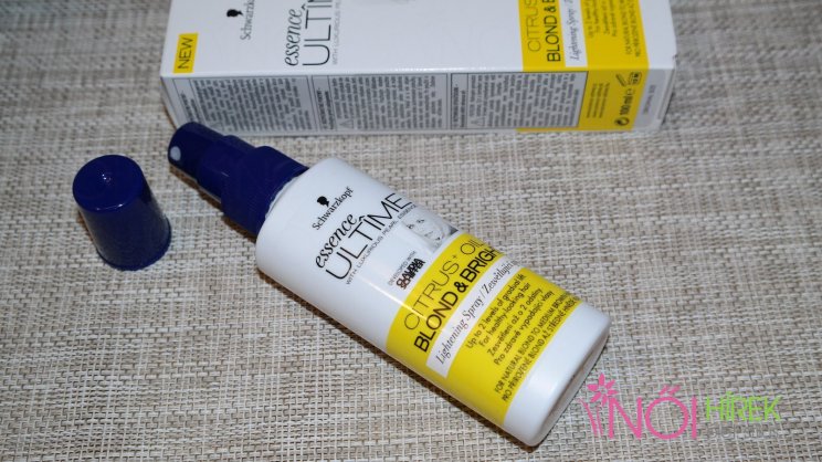 essence Ultime Blond & Bright hajvilágosító spray