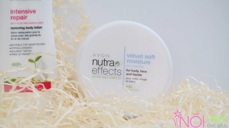 Avon Nutra Effects velvet soft moisture