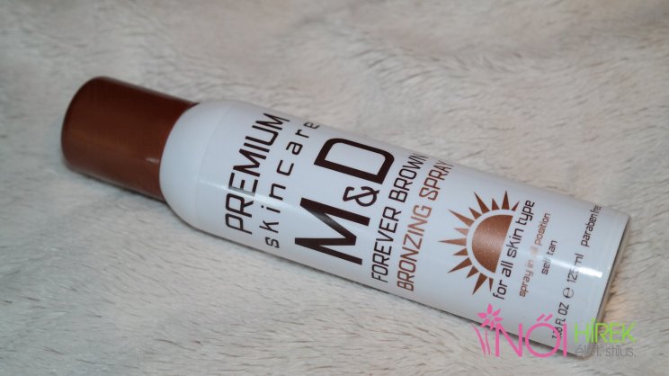 M&D Forever Brown Tanning spray - önbarnító