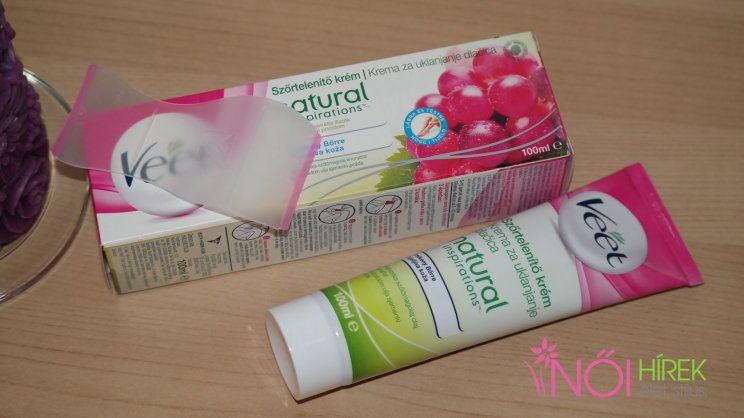 Veet Natural Inspirations Szőrtelenítő krém
