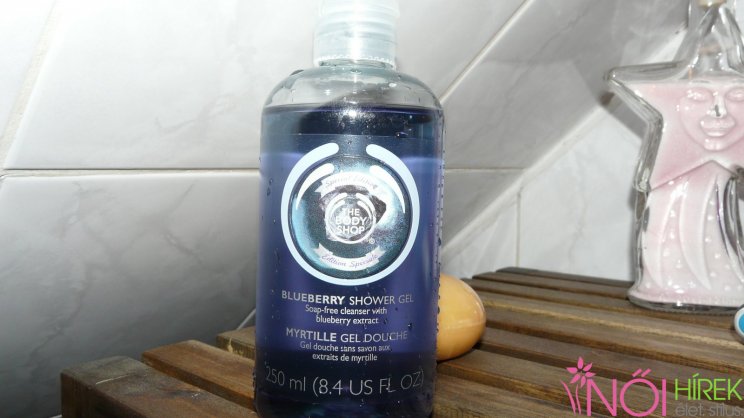 Kékáfonyás tusfürdő csoda.