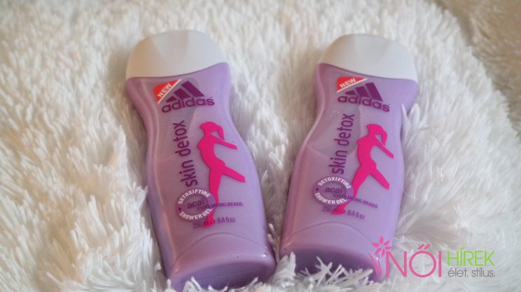 adidas Skin Detox tusfürdő nőknek!