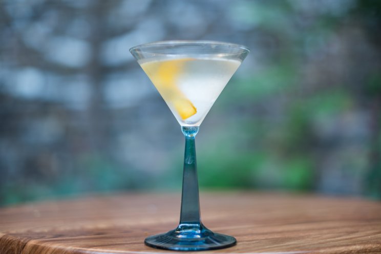 50/50 Martini koktél