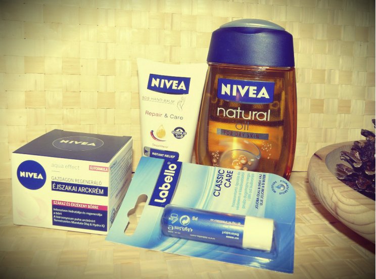 Szép kis csomag a Nivea termékeivel