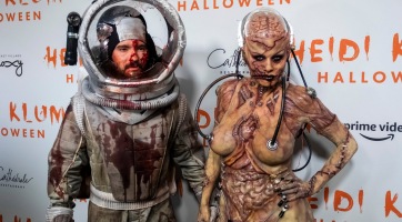 12 óra alatt készült el Heidi Klum halloweeni jelmeze