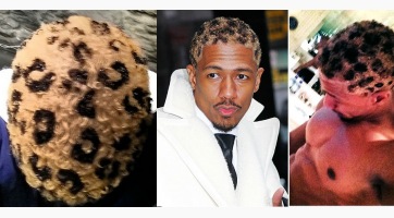  Nick Cannon gepárdmintás frizurát csináltatott
