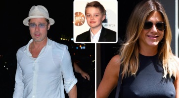 Angelina Jolie Jennifer Aniston miatt tombol