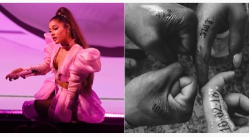 Ariana Grande  évösszegző tetoválást varratott
