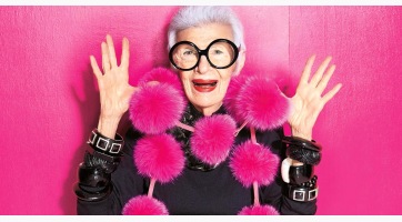 Az ikonikus Iris Apfel 100 éves lett!