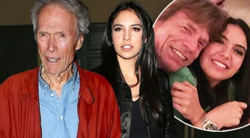 Clint Eastwood egy 25 éves nővel randizgat