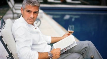 Clooney elvitte feleségét egy körre