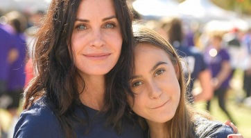 Courteney Cox lánya betöltötte a 18. életévét
