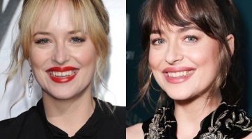 Dakota Johnson mosolya átalakult