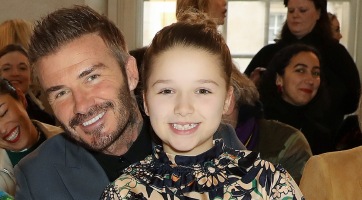 David Beckham kislánya kész nőnek néz ki ezen a képen