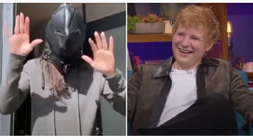 Ed Sheeran BDSM kellékkel lepte meg Courteney Coxot