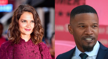 Egy párként mutatkozott Katie Holmes és Jamie Foxx