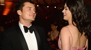 Együtt karácsonyozott Katy Perry és Oralndo Bloom