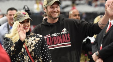 Esküvőn pityergett Gwen Stefani és Blake Shelton