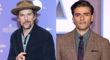 Ethan Hawke és Oscar Isaac kiruccantak a Balatonhoz