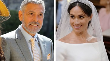 George Clooney ismét kiállt Meghan hercegné mellett