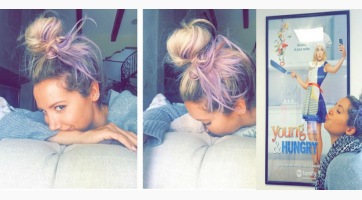 Hajszínt váltott Ashley Tisdale