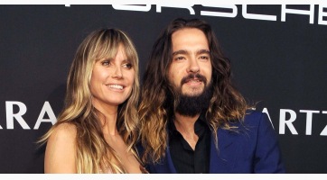 Heidi Klum és párja a zuhany alatt énekelgettek