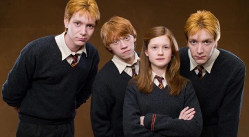 Így néznek ki ma a Harry Potter Weasley testvérei