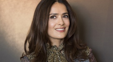 Ilyen romantikus képet sem kaptunk még Salma Hayek-től