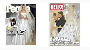 Íme az első fotók Angelina és Brad esküvőjéről!