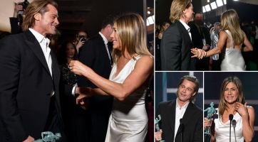 Ismét egymásra talált Brad Pitt és Jennifer Aniston