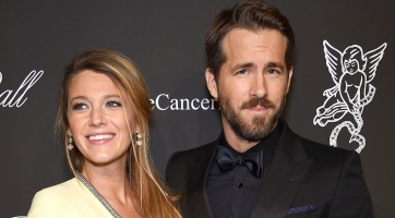 Másodjára is kislánya született Ryan Reynolds-nak és Blake Lively-nek