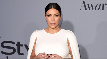 Ismét megmutatta kisfiát Kim Kardashian