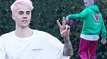 Justin Bieber meglepő hajszínt választott