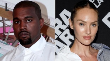 Kanye West ismét egy modellel randizgat