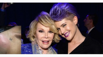 Kelly Osbourne Joan Rivers előtt tisztelgett