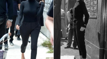 Kim Kardashian Audrey Hepburn-nek öltözött