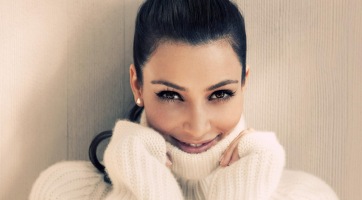 Kim Kardashiant jeges vízzel öntötték le