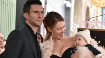 Kislányt vár Adam Levine és Behati Prinsloo