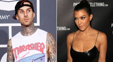 Kourtney Kardashian párja fodrásznak állt