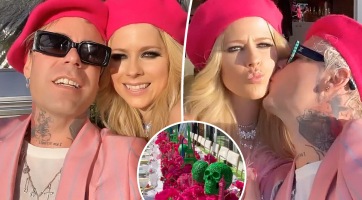 Ez a tematika uralkodott Avril Lavigne eljegyzési partiján!