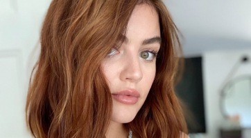 Lucy Hale őszi hajszínre váltott