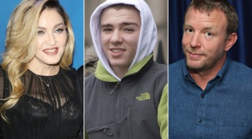 Madonna fia egy híd alatt iszik és füvezik