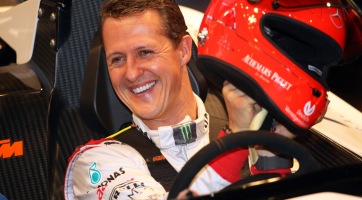 Már a hangokra is reagál Michael Schumacher