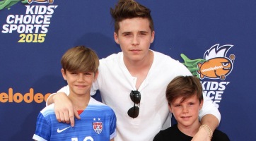 Már most hatalmas súlyokkal edzi izmait Cruz Beckham