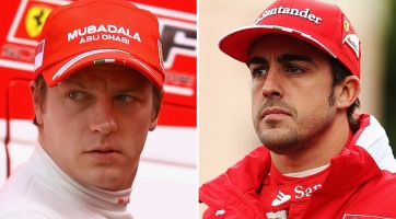 Máris kóstolgatja egymást Alonso és Raikkönen