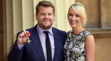 Megszületett James Corden harmadik gyermeke