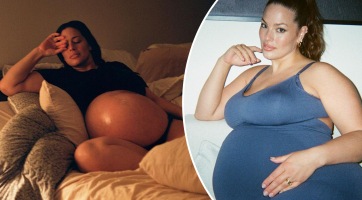 Megszülettek Ashley Graham plus-size modell ikrei!